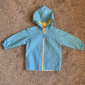 Disney Mickey Mouse Jacket Boy's Size XXS Windbreaker Full Zip Hood Lightweight